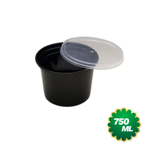 750ml Reusable Round Food Container With LID