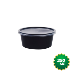 250ml Reusable Round Food Container With LID
