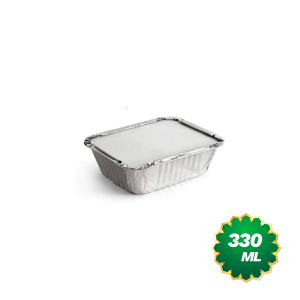 330ml Alluminium Food Container With LID (Copy)