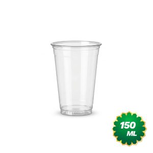 150ml Transparent Take Away Water Glass – Clear, Durable & Hygienic