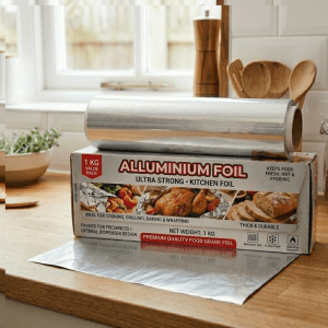 Aluminium Foil Paper Roll 1Kg - 18 Micron Premium Aluminium Foil